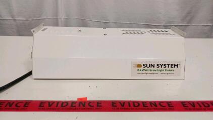 Sun System 150 HPS Grow Light Fixture, 150W, 120V, Magnetic Ballast, Model 900490