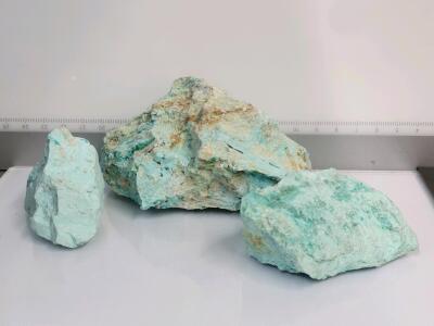 1,940ct Natural Rough Turquoise Gemstones from Kingman, AZ Mine