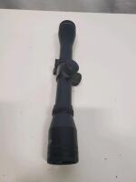 Tasco Pronghorn 3-9x40mm Rifle Scope, Duplex Reticle, Matte Black, Rings Included - 3
