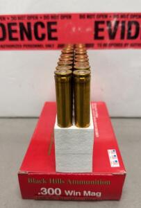 Black Hills .300 Win Mag 190gr BT-HP Moly-Coated Ammunition, 20 Rounds