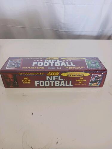 1991 Score NFL Football Collector Set - Factory Sealed, 690 Cards, Includes Brett Favre Rookie