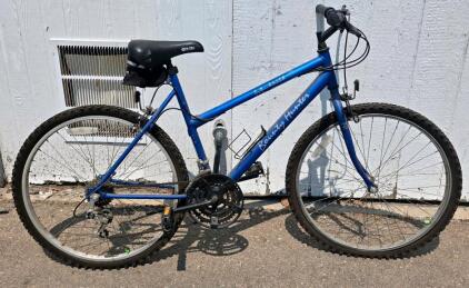 Bounty Hunter F.S. Elite Mountain Bike, 18-Speed, 26" Wheels, Blue