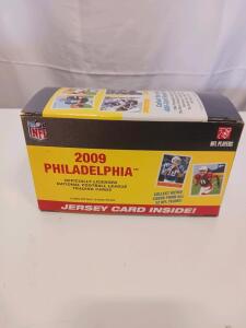 2009 Upper Deck Philadelphia NFL Blaster Box &ndash; 10 Packs, 1 Jersey Card Opened