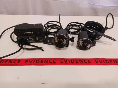 MPH Industries Model 990653 Doppler Radar Speed Sensors with Control Box & Cables, K Band, FCC ID