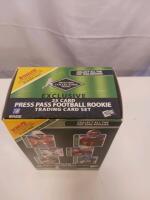 2006 Press Pass Football Rookie 25 Card Set w/ Bonus Memorabilia or Autograph - Boxed NFLPA - 2