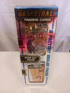 Championship Collection Basketball Trading Card Box &ndash; 8 Factory Sealed Packs from 1990s and 2000s