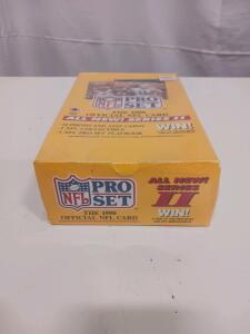 1990 Pro Set NFL Football Trading Cards Factory Sealed Box Series II, 36 Packs,