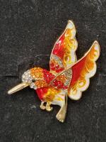 (2) Beautiful Hummingbird Pins - 2