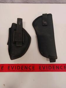 Black Nylon Belt Holsters for Compact and Medium/Large Firearms