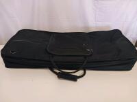 Large Black Keyboard Gig Bag &ndash; Dual Handles, Front Pocket, Fits 88-Key Digital Keyboards - 3