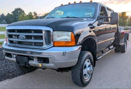 1999 FORD F-350 -12 Valve Cummins -5 Speed - 4x4 Crew Cab