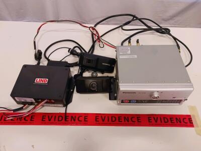 Panasonic WJ-VR30 Mobile Video Surveillance System with Cameras and Power Supply