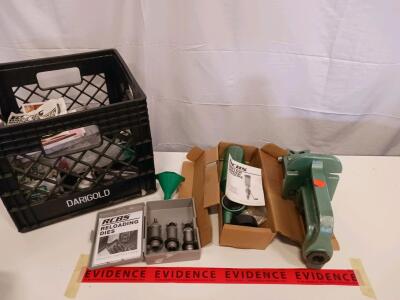 RCBS Rock Chucker Supreme Reloading Press Kit with Uniflow Powder Measure, Dies & Manuals