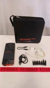 Allstart Boost Max Lithium Jump Starter 22,000mAh 1000A Power Bank Kit with Case & Accessories