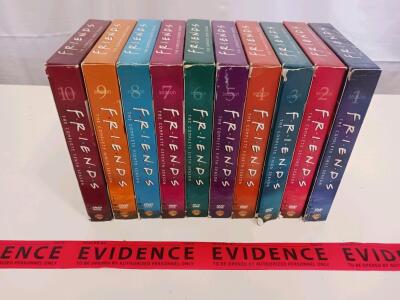 Friends Complete Series DVD Set (Seasons 1-10, 40 Discs, Region 1, Warner Bros.)