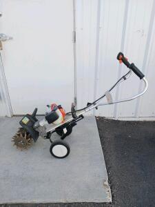 Stihl MM 55 C-E Gas-Powered Mini Tiller/Cultivator, 27.2 cc Engine, 8.5" Tilling Width (connex 6)