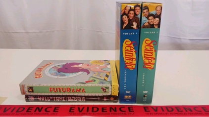 Seinfeld, Futurama Volume One, Pro Football Hall of Fame 85 Years DVD Box Sets