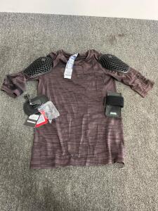 Rock Kintor Airflex L/XL Protective Shirt w/ CE Shoulder Pads, West Slope Velcro Holster & GoPro Mount Kit (C)