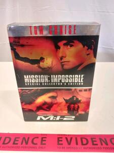 Mission: Impossible 1 & 2 DVD Special Collector's Edition Sealed Box Set Paramount Widescreen
