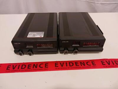 (2) Pyramid SVR-250 Vehicular Radio Repeaters, VHF/UHF, DB-15 & BNC