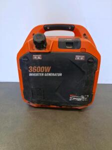 WEN 5636 3600W Inverter Generator, 2900W Running, 120V, Gasoline, Parallel Ready, EPA/CARB ( primed) (F)