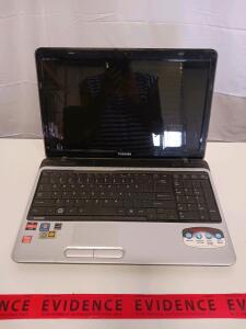 Toshiba Satellite L755D-S5216 Laptop, AMD A6-3400M, 4GB RAM, 320GB HDD, 15.6" Display Unable to Tested No Power Cord