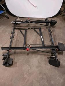 Yakima Roof-Mounted Bicycle Rack for 2 Bikes, Tray Style, Black