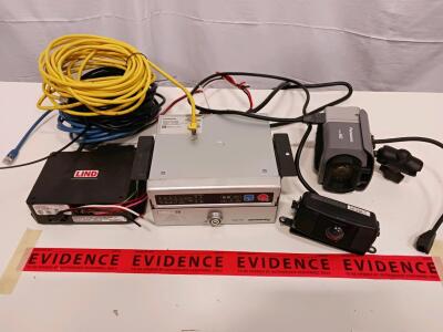 Panasonic In-Vehicle Surveillance System WV-VM30, 2 Full HD Cameras, DVR, LIND Power, Cables