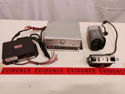 Panasonic WJ-VR30 Full HD Vehicle Mobile Video Surveillance System with SSD, 2 Cameras, Lind Power