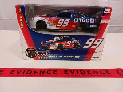 Motorworks 1:24 Jeff Burton #99 CITGO Racing 2003 NASCAR Die-Cast Model Collector's Edition