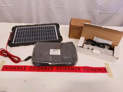 Electronics Bundle: BAGSMART Organizer, IXMOL 12V Solar Panel, TOPGREENER Dimmer, NIYIPXL 12V Driver