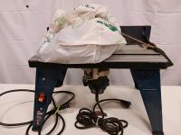 Ryobi Benchtop Router Table with Fixed Base Router, 26"x16" Aluminum Surface, Power Switch - 3