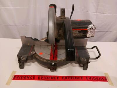 Craftsman 10-inch Compound Miter Saw 315.233366, 15A, 5000 RPM, Taiwan, Serial N736106395