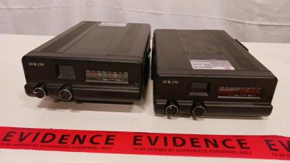 Pyramid SVR-250M Vehicular Repeater VHF, 10W, 8 Ch, USA, SN: 6801110/6803338