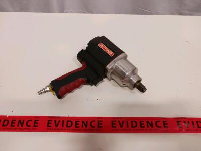 Craftsman 1/2" Pneumatic Impact Wrench, ~400 ft-lbs Torque, Ergonomic Grip, Compact Design