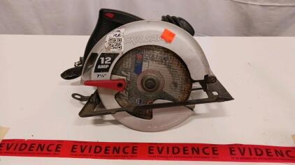 Skilsaw 12 Amp 7-1/4" Corded Circular Saw, 5,300 RPM, 51&deg; Bevel Capacity