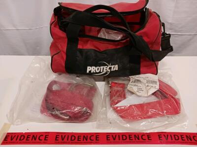 Protecta Tie-Off Adaptor PT 6', 5004FG, 6 ft Length, 5,000 lbs Capacity, Red Strap