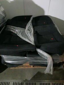 2010&ndash;2011 Dodge Charger Rear Bench Seat, Black Cloth, Fits Second Row, OEM Replacement Pallet