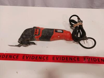 BLACK+DECKER Corded Oscillating Multi-Tool, 2.5 Amp Motor, Variable Speed 10,000-20,000 OPM