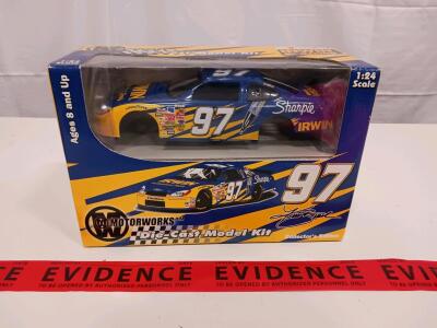 2003 Motorworks 1:24 Scale Kurt Busch #97 Irwin Racing Ford Taurus Die-Cast Model