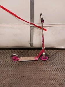 Razor A2 Pink Kick Scooter, Aluminum Frame, Adjustable Handlebar, 98mm Wheels