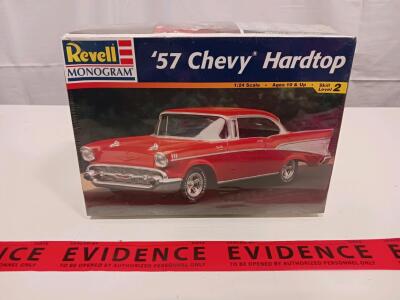 Revell Monogram '57 Chevy Hardtop 1:24 Scale Model Kit #85-2225