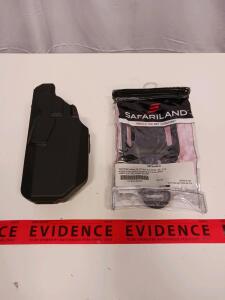 Safariland 6070 Duty Holster with 6070CUBL-2 Mid-Ride Cantable Belt Loop, Black