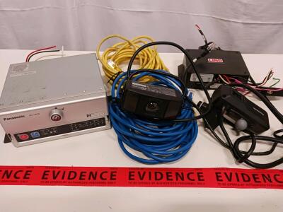 Panasonic WJ-VR30 Mobile DVR Vehicle Video Surveillance System with Cameras and Power Supply