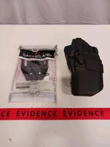 Safariland 6070 Duty Holster, Black, Mid-Ride UBL 2.25", SLS, Model 6070cuBL-2, USA Made