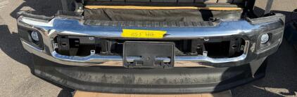 2017-2022 Ford F-250 Front Bumper Assembly Chrome w/Fog Lights & License Plate Mount
