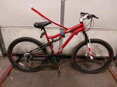 Dynacraft Vex 27.5" Mountain Bike, Full Suspension, 21-Speed, Shimano Components