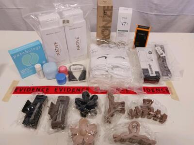 Mixed Lot Native Body Wash, Nike Socks, Laneige Skincare, Hair Clips, Patchology, Buttah.