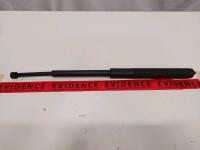 21-Inch Expandable Baton with Ribbed Grip and Matte Black Finish