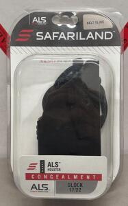 Safariland ALS Concealment Belt Slide Holster for Glock 17/22, Right Hand, Black